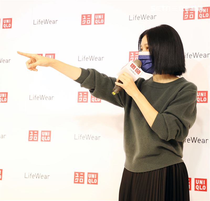 徐若瑄出席服飾品牌活動。（記者邱榮吉/攝影）