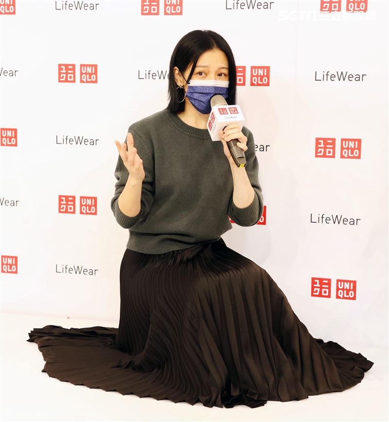 徐若瑄出席服飾品牌活動。（記者邱榮吉/攝影）