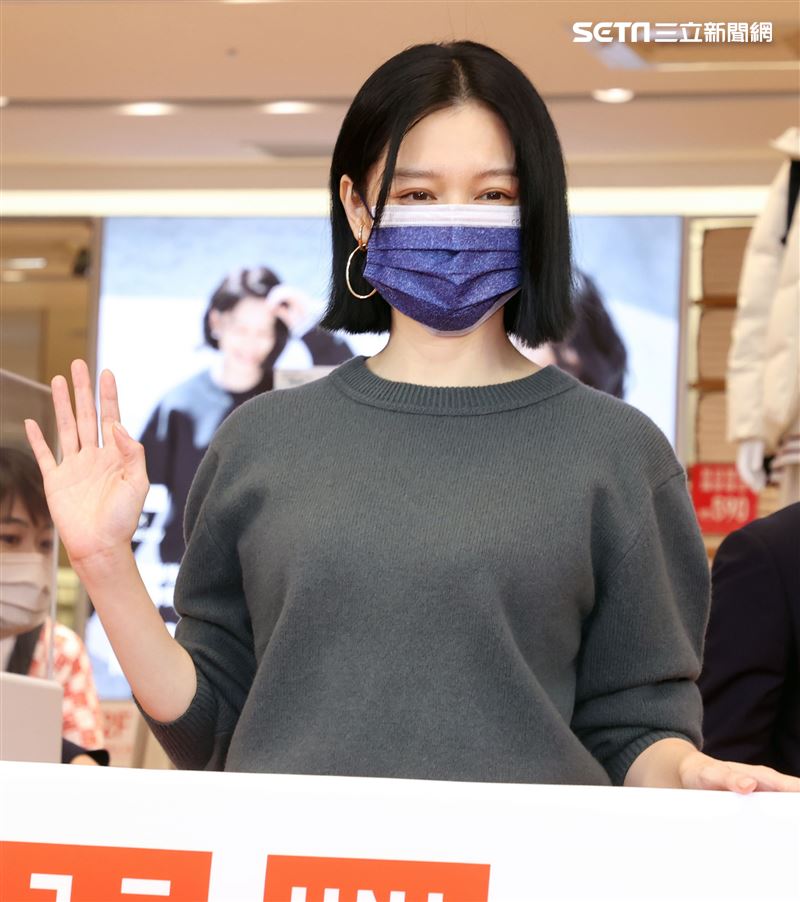 徐若瑄出席服飾品牌活動。（記者邱榮吉/攝影）