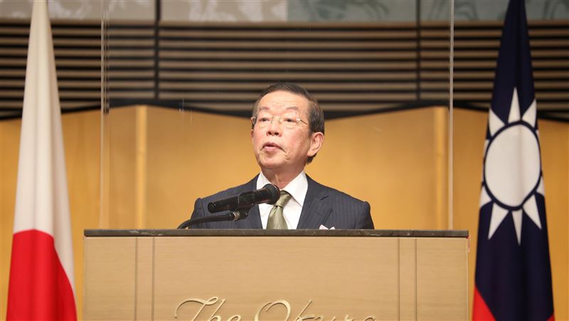 駐日處辦國慶活動　謝長廷致謝美日