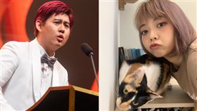 老K 龍龍。（圖／翻攝自老K、龍龍臉書）