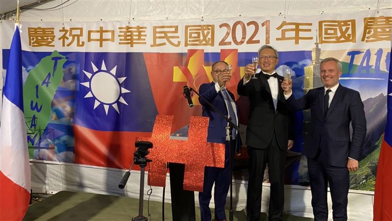 歐洲各駐處國慶活動　政要貴賓挺台灣
