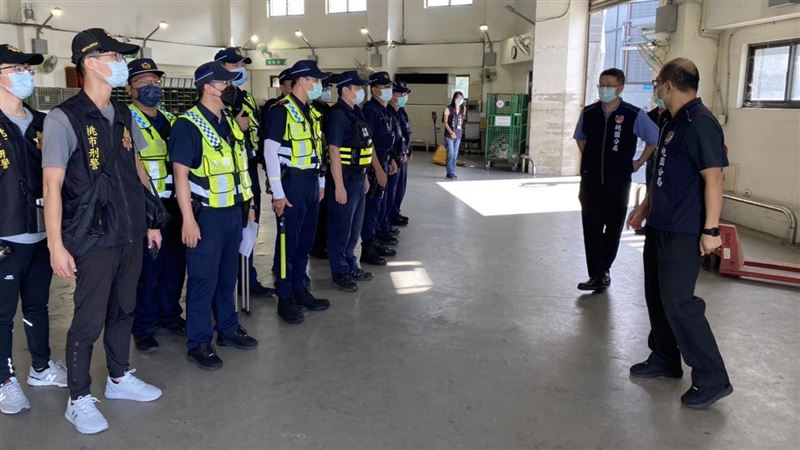 振興五倍券配送維安　桃警重裝上陣