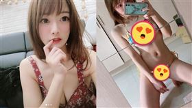 周荀曬出2張清涼辣照，身材線條一覽無遺。（圖／翻攝自周荀IG）