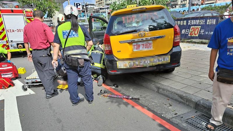 A柱遮眼！基隆小黃運將撞死8旬婦　
