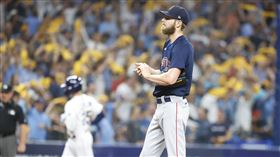 ▲塞爾（Chris Sale）挨滿貫砲！僅投1局退場。（圖／路透社／達志影像）