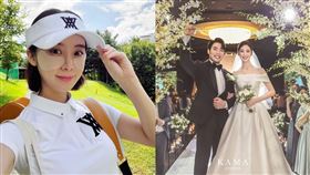 惠林隨後也在IG上曬出自己的四個月的孕肚。(圖／翻攝自
wg_limIG）
