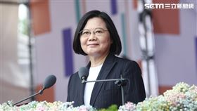 蔡英文出席「中華民國中樞暨各界慶祝109年國慶大會」（圖／總統府提供）