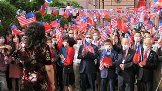 為台灣慶生　紐約皇后區再現雙十盛況