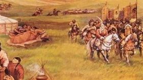 ▲成吉思汗與蒙古部落。（圖／翻攝自百度百科）