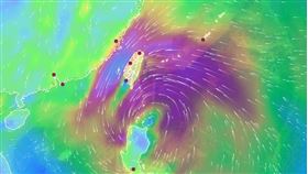 風雨剛開始而已！圓規「強對流」壓境　專家警告最強時間點（圖／中央氣象局）