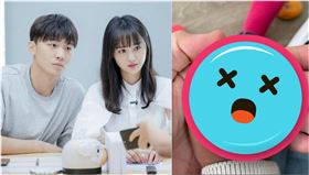 鄭爽，張恒。(圖／微博)