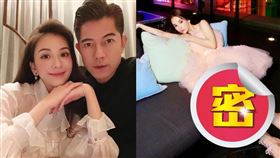 方媛美腿目測150公分，且腳掌大到不成比例，被質疑P圖過頭。（圖／翻攝自方媛IG）