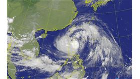 圓規颱風（圖／翻攝自中央氣象局）