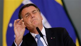 巴西總統波索納洛（Jair Bolsonaro）。（圖／路透社／達志影像）