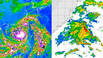 全台雨狂轟　2縣市大雷雨國家警報響
