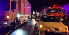 台中男遭17噸貨車撞　倒地後車輾斃(圖/翻攝畫面)