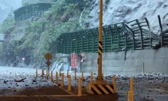 台8線關原至太魯閣路段　晚間封路