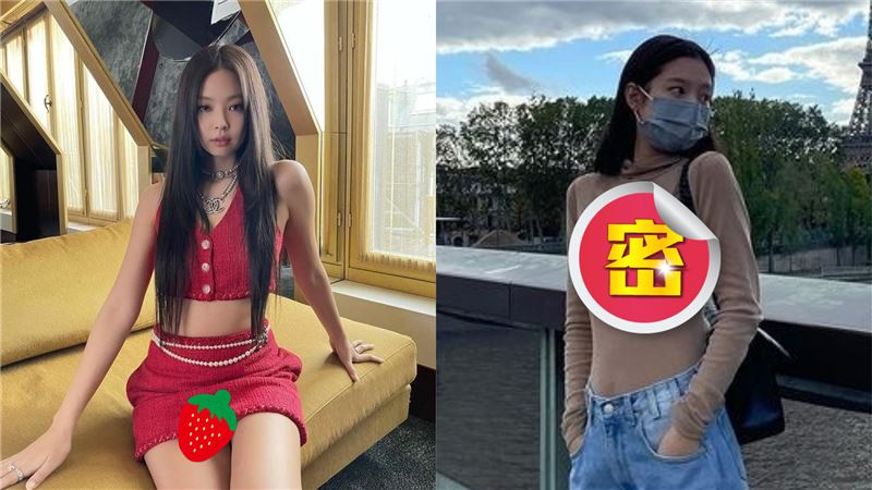 女星衣服太透！陽光一照　看到黑黑的