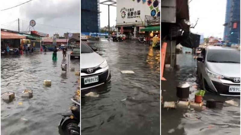圓規雨彈狂炸花蓮　當地人直呼扯