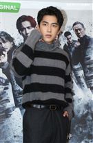 曾敬驊出席「逆局」第二章「微光將近」。（記者邱榮吉/攝影）