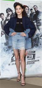 張榕容出席「逆局」第二章「微光將近」。（記者邱榮吉/攝影）