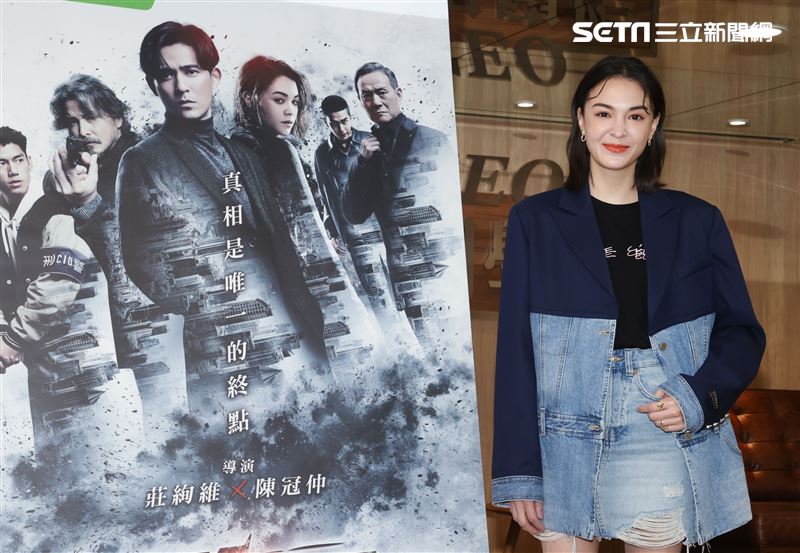 張榕容出席「逆局」第二章「微光將近」。（記者邱榮吉/攝影）