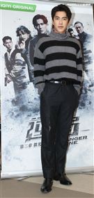 曾敬驊出席「逆局」第二章「微光將近」。（記者邱榮吉/攝影）