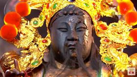 ▲新竹宏遠堂的酆都大帝金尊。（圖／翻攝自新竹宏遠堂臉書粉絲團專頁）