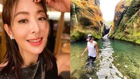 賈永婕在連假挑戰多項戶外活動，也秀出了精實的身材。（圖／翻攝自賈永婕臉書）