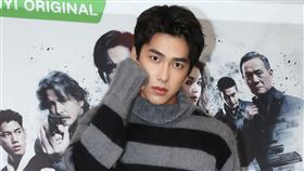 曾敬驊出席「逆局」第二章「微光將近」。（記者邱榮吉/攝影）