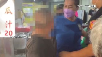 獨／醉男逛夜市砸酒瓶傷人　囂張嗆聲