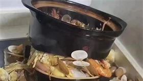 佛跳牆,佛穿牆,五倍券,爆裂(翻攝自 爆廢公社)