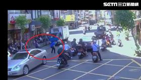 新北市,中和,中和分局,鈔票,噴飛