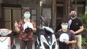 三陽機車送新車「足感心」！　助帕運選手陳亮達圓夢