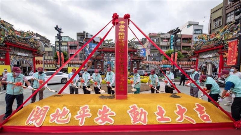 鼓勵桃園十五街庒民眾不殺生茹素五天