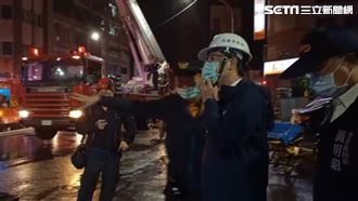 高雄惡火26人送醫　陳其邁趕赴現場