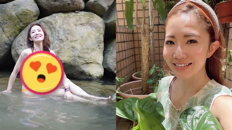 野生謝忻穿小褲褲「玩到濕身」辣眼睛