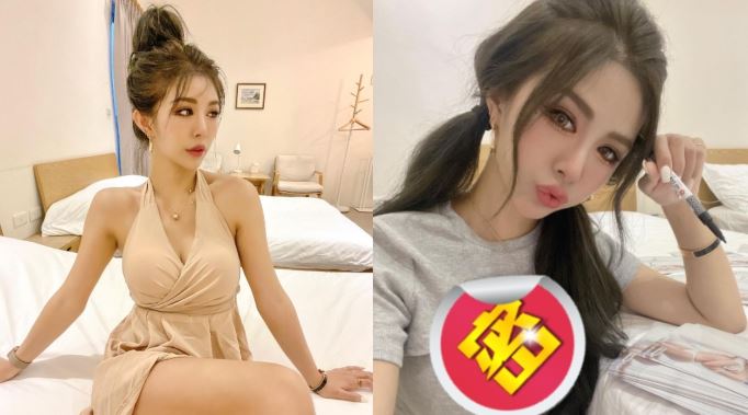 辣模中洞大開！胸前黑點見光網嗨翻