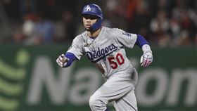 ▲貝茲（Mookie Betts）敲出道奇這場比賽前2支安打。（圖／美聯社／達志影像）