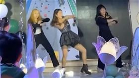 中國,江蘇,辣媽,兒子,熱舞,生日,10歲（圖／翻攝自快看視頻）