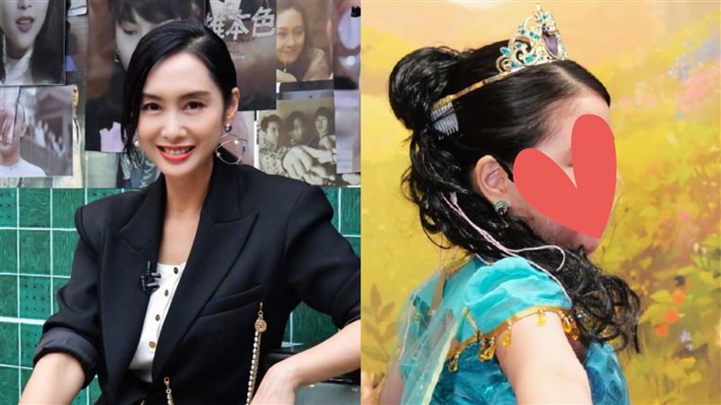 朱茵女兒愈大愈像媽　合照神基因全洩