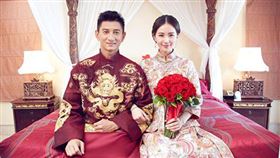 吳奇隆劉詩詩婚紗照 微博