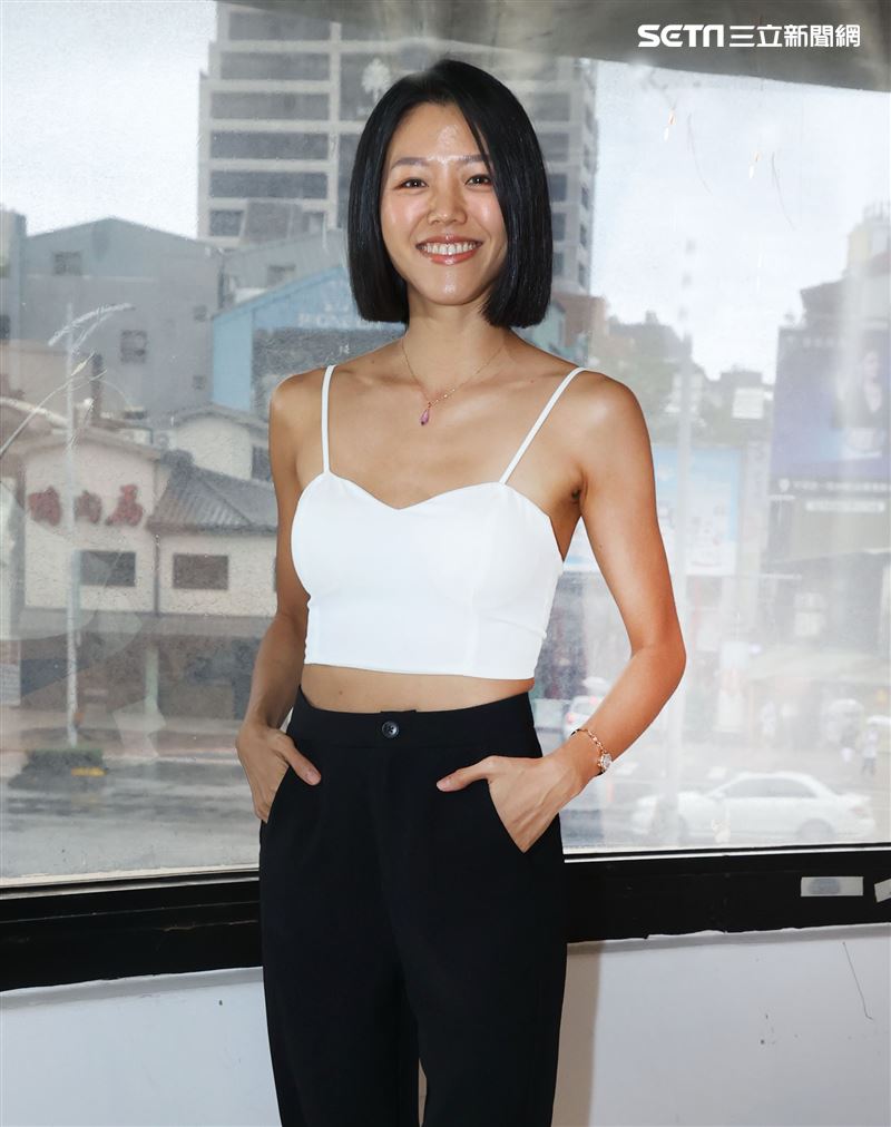 若綺三立新聞網專訪。（記者邱榮吉/攝影）