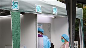 ▲ 輔仁大學附設醫院COVID-19新冠肺炎社區篩檢改為只有上午八時到中午十二時作業。（圖／輔大醫院提供）