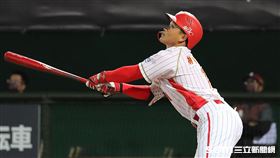 ▲味全龍外野手林孝程。（圖／記者劉彥池攝影）