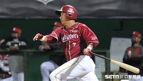 ▲樂天桃猿二壘手郭永維。（圖／記者劉彥池攝影）