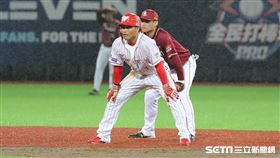 ▲味全龍外野手林孝程。（圖／記者劉彥池攝影）