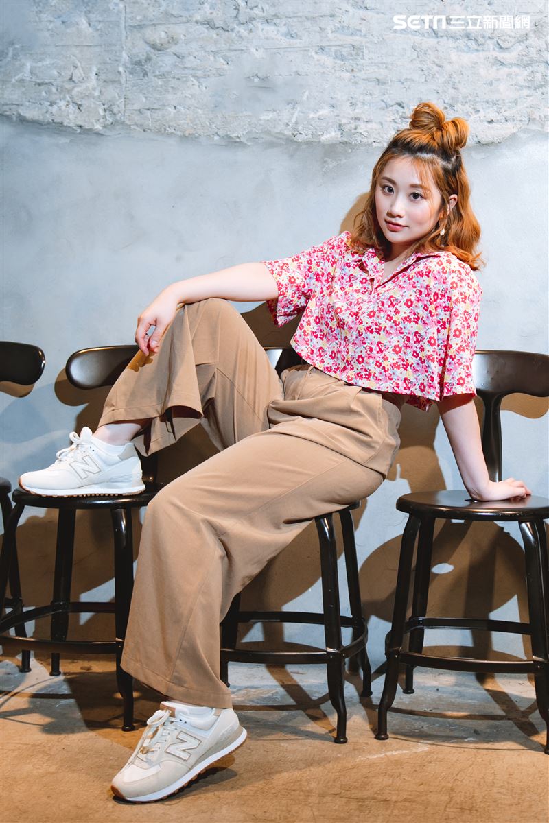 焦凡凡三立新聞網專訪。（圖／記者楊澍攝影）