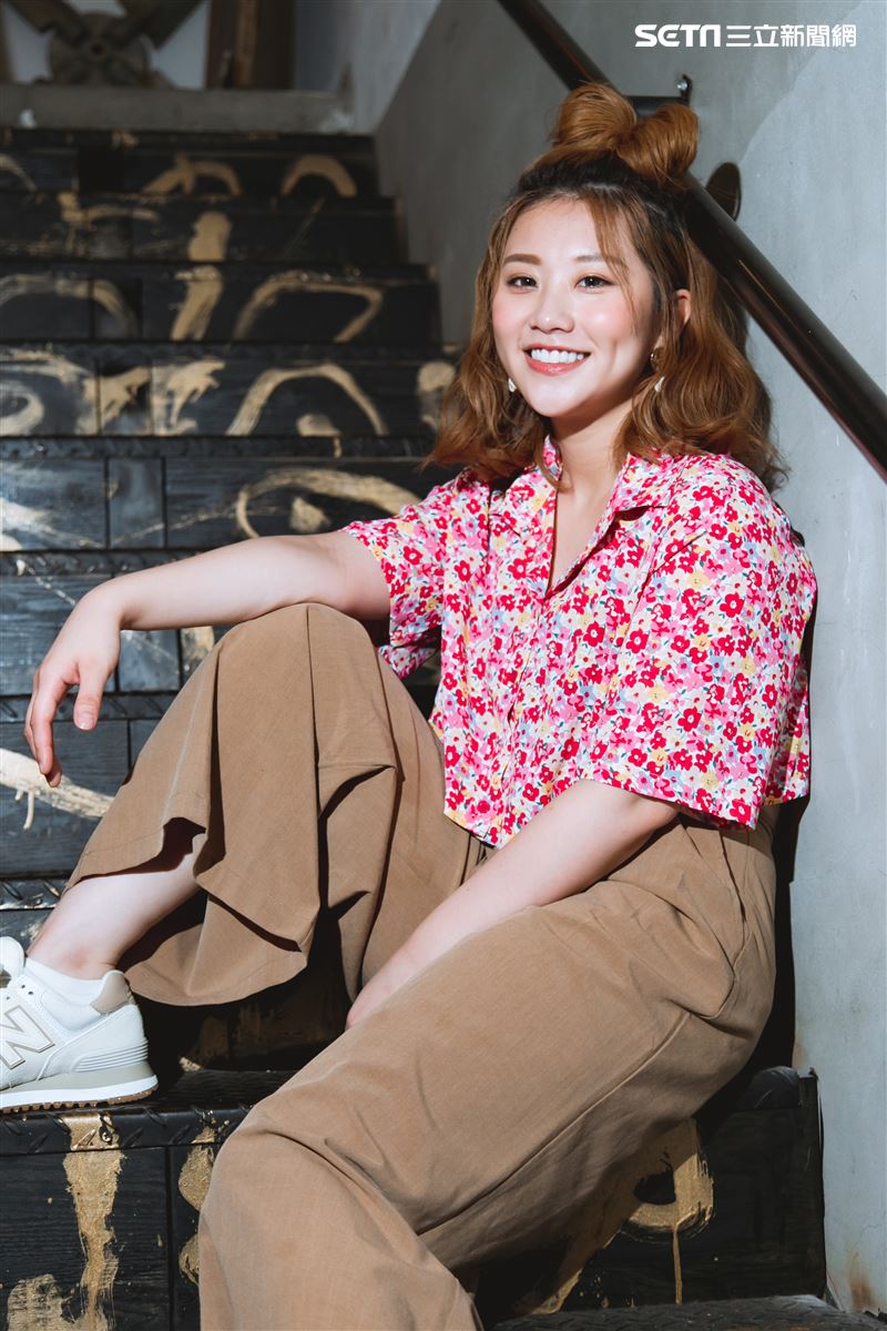 焦凡凡三立新聞網專訪。（圖／記者楊澍攝影）